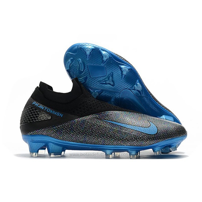 Nike Phantom Vision Elite Dynamic Fit FG Azul Negro